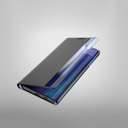 Naujas Sleep Case dangtelis su atvartu ir stovo funkcija, skirta Samsung Galaxy A72 4G blue