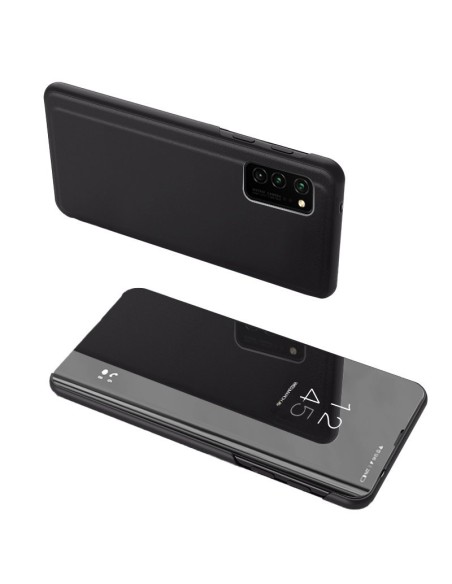 Clear View Case atverčiamas dangtelis, skirtas Samsung Galaxy A52s 5G / A52 5G / A52 4G juodas Clear View Case atverčiamas dangtelis, skirtas Samsung Galaxy A52s 5G / A52 5G / A52 4G juodas