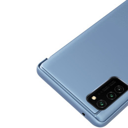 Clear View Case atverčiamas dangtelis, skirtas Samsung Galaxy A52s 5G / A52 5G / A52 4G juodas