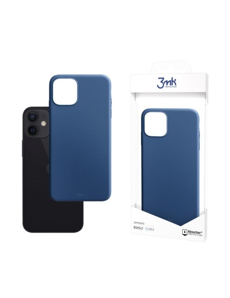 3mk matinis dėklas iPhone 12 mini - mėlynas 3mk matinis dėklas iPhone 12 mini - mėlynas