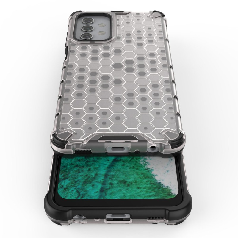 Korinis šarvuotas dėklas su gelio rėmeliu, skirtas Samsung Galaxy A32 5G green