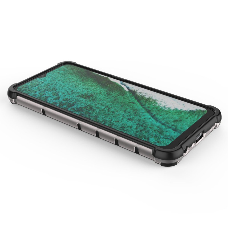 Korinis šarvuotas dėklas su gelio rėmeliu, skirtas Samsung Galaxy A32 5G green