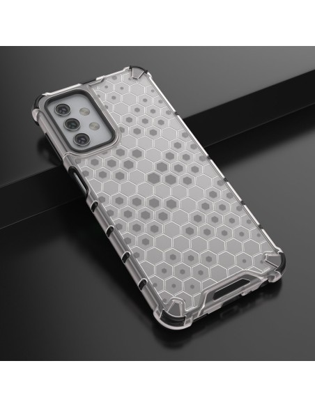 Korinio korpuso šarvuotas dangtelis su gelio rėmeliu, skirtas Samsung Galaxy A32 5G skaidrus Korinio korpuso šarvuotas dangtelis su gelio rėmeliu, skirtas Samsung Galaxy A32 5G skaidrus