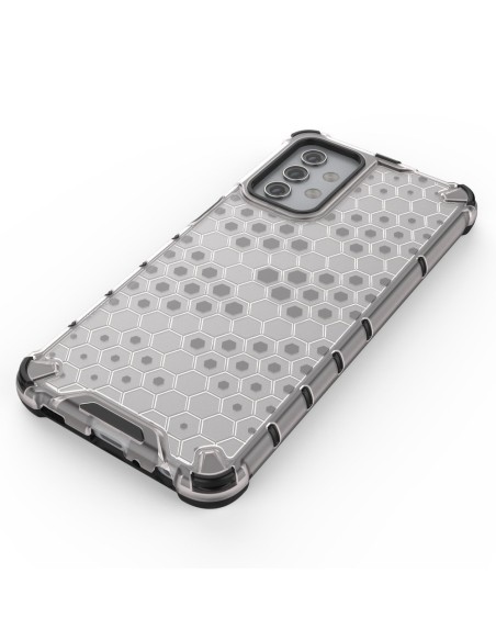 Korinio korpuso šarvuotas dangtelis su gelio rėmeliu, skirtas Samsung Galaxy A32 5G skaidrus Korinio korpuso šarvuotas dangtelis su gelio rėmeliu, skirtas Samsung Galaxy A32 5G skaidrus