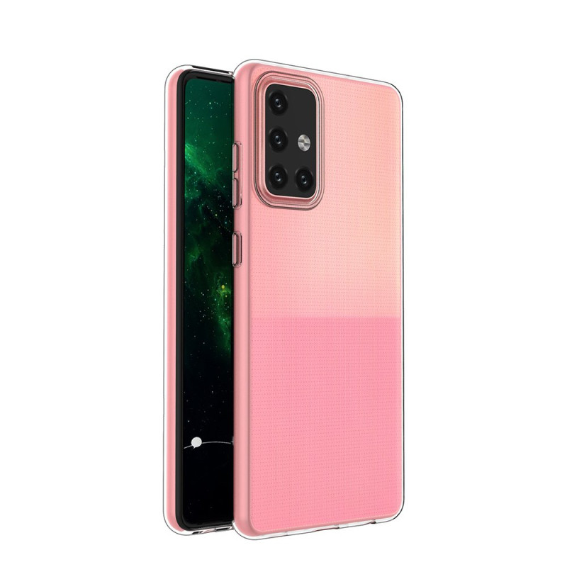 Ultra Clear 0,5 mm gelio dėklas, skirtas Samsung Galaxy A72 4G skaidrus
