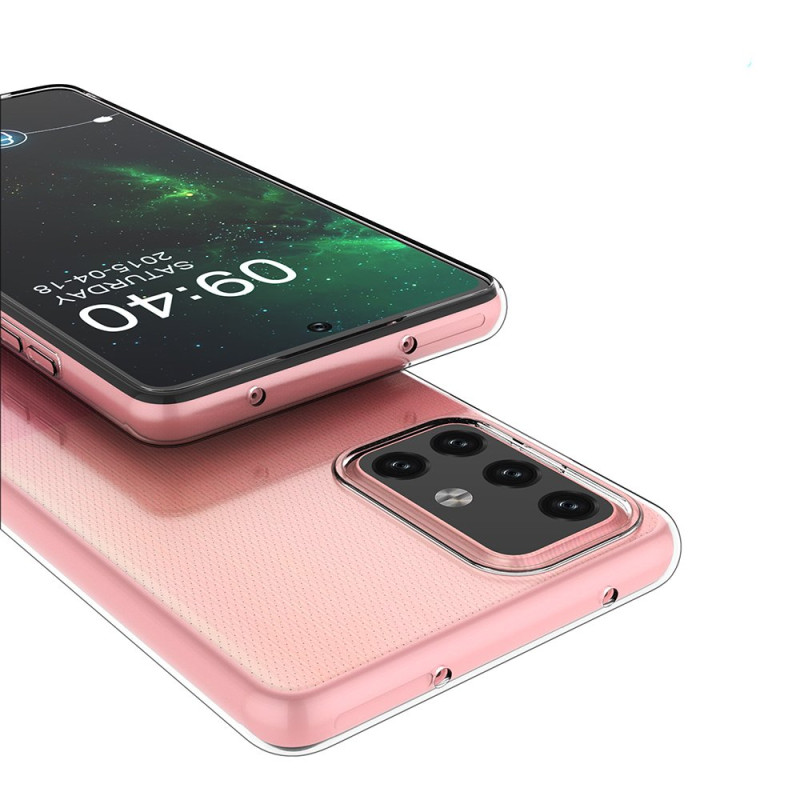 Ultra Clear 0,5 mm gelio dėklas, skirtas Samsung Galaxy A72 4G skaidrus