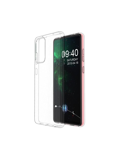 Ultra Clear 0,5 mm gelio dėklas, skirtas Samsung Galaxy A72 4G skaidrus Ultra Clear 0,5 mm gelio dėklas, skirtas Samsung Galaxy A72 4G skaidrus