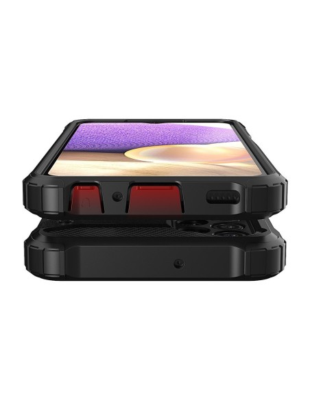 Hybrid Armor šarvuotas hibridinis dėklo dangtelis, skirtas Samsung Galaxy A32 5G juodas Hybrid Armor šarvuotas hibridinis dėklo dangtelis, skirtas Samsung Galaxy A32 5G juodas