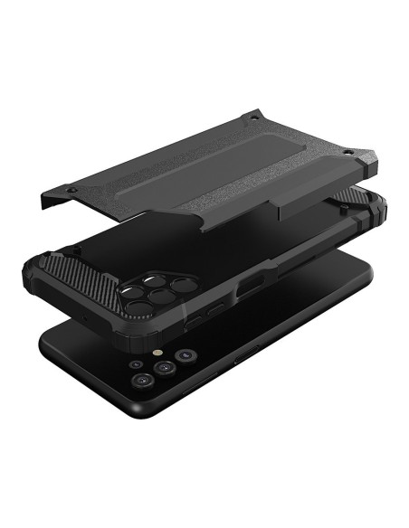 Hybrid Armor šarvuotas hibridinis dėklo dangtelis, skirtas Samsung Galaxy A32 5G juodas Hybrid Armor šarvuotas hibridinis dėklo dangtelis, skirtas Samsung Galaxy A32 5G juodas