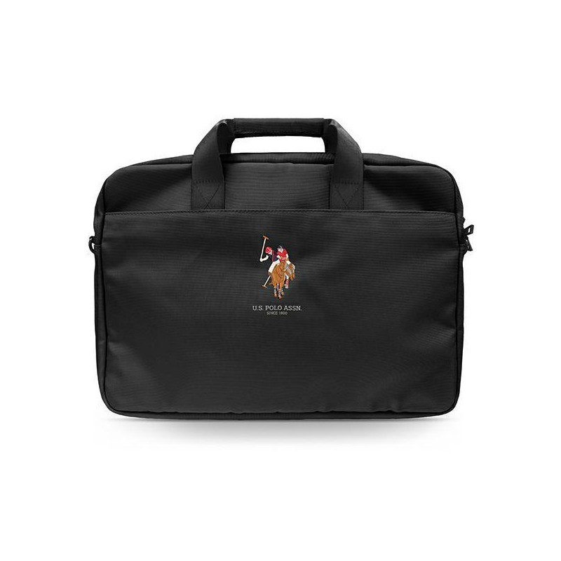 JAV Polo Assn krepšys 16" nešiojamam kompiuteriui - juodos spalvos JAV Polo Assn krepšys 16" nešiojamam kompiuteriui - juodos spalvos