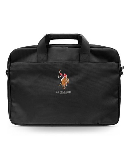 JAV Polo Assn krepšys 16" nešiojamam kompiuteriui - juodos spalvos JAV Polo Assn krepšys 16" nešiojamam kompiuteriui - juodos spalvos