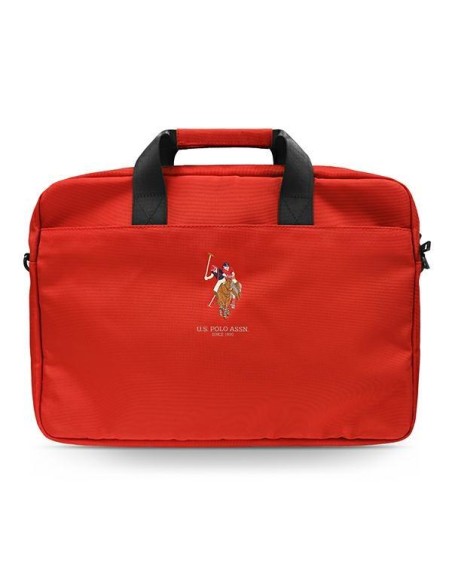 JAV Polo Assn krepšys 16" nešiojamam kompiuteriui - raudona JAV Polo Assn krepšys 16" nešiojamam kompiuteriui - raudona