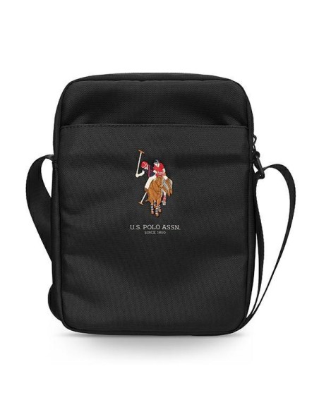 JAV Polo Assn krepšys 10" planšetei - juoda JAV Polo Assn krepšys 10" planšetei - juoda
