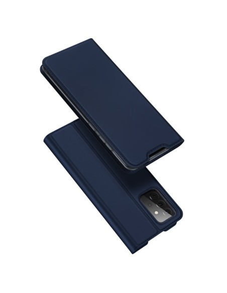 DUX DUCIS Skin Pro dėklo dėklo dangtelis su atvartu Samsung Galaxy A72 4G mėlyna DUX DUCIS Skin Pro dėklo dėklo dangtelis su atvartu Samsung Galaxy A72 4G mėlyna