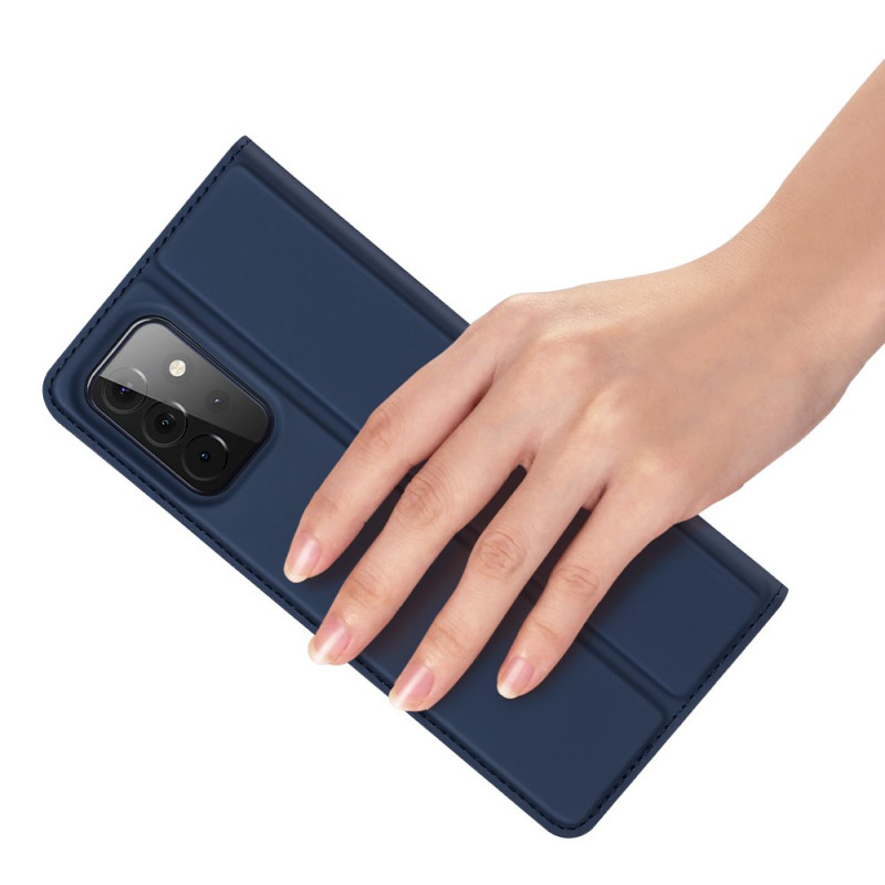DUX DUCIS Skin Pro dėklo dėklo dangtelis su atvartu Samsung Galaxy A72 4G mėlyna