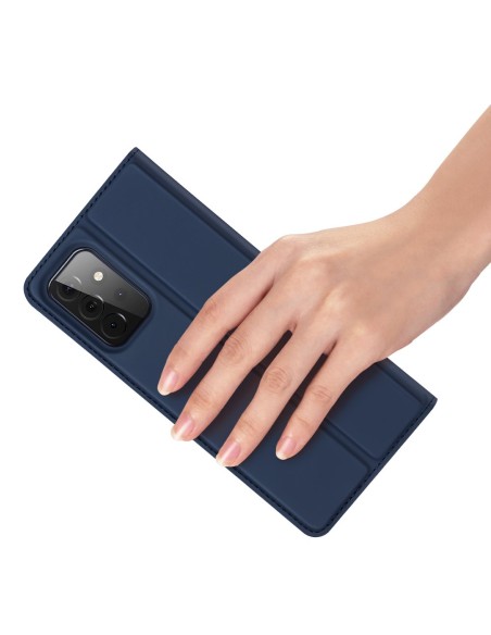 DUX DUCIS Skin Pro dėklo dėklo dangtelis su atvartu Samsung Galaxy A72 4G mėlyna DUX DUCIS Skin Pro dėklo dėklo dangtelis su atvartu Samsung Galaxy A72 4G mėlyna