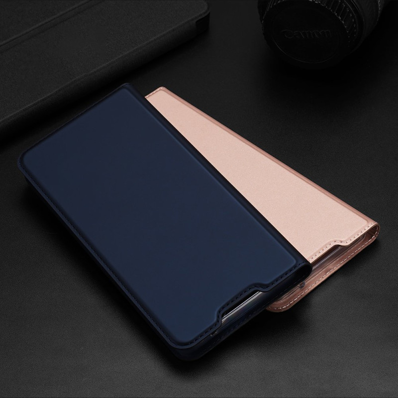 DUX DUCIS Skin Pro dėklo dėklo dangtelis su atvartu Samsung Galaxy A72 4G mėlyna