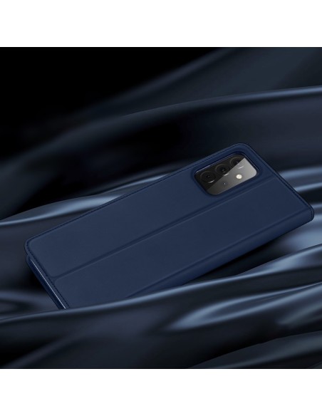 DUX DUCIS Skin Pro dėklo dėklo dangtelis su atvartu Samsung Galaxy A72 4G mėlyna DUX DUCIS Skin Pro dėklo dėklo dangtelis su atvartu Samsung Galaxy A72 4G mėlyna