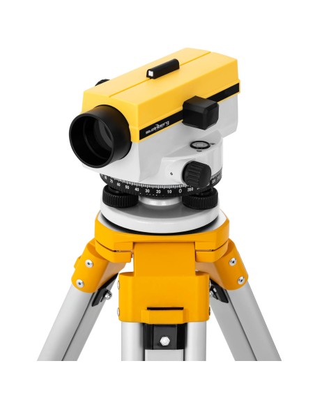 Optinis savaime išsilyginantis nivelyras su trikoju ir lazdele – padidinimas 20x sk. 34 mm Optinis savaime išsilyginantis nivelyras su trikoju ir lazdele – padidinimas 20x sk. 34 mm