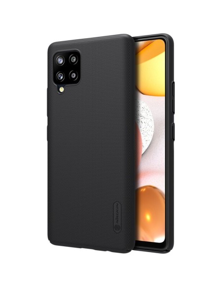 Nillkin Super Frosted Shield sustiprintas dėklo dangtelis, skirtas Samsung Galaxy A42 5G juodas Nillkin Super Frosted Shield sustiprintas dėklo dangtelis, skirtas Samsung Galaxy A42 5G juodas