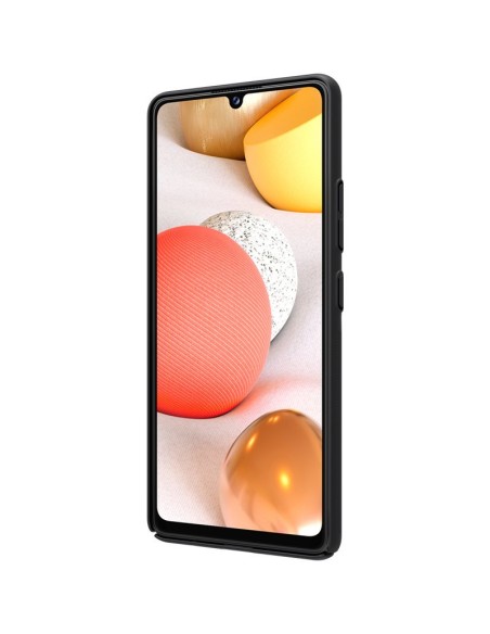 Nillkin Super Frosted Shield sustiprintas dėklo dangtelis, skirtas Samsung Galaxy A42 5G juodas Nillkin Super Frosted Shield sustiprintas dėklo dangtelis, skirtas Samsung Galaxy A42 5G juodas