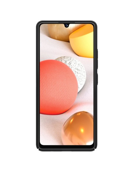 Nillkin Super Frosted Shield sustiprintas dėklo dangtelis, skirtas Samsung Galaxy A42 5G juodas Nillkin Super Frosted Shield sustiprintas dėklo dangtelis, skirtas Samsung Galaxy A42 5G juodas