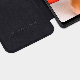 Nillkin Qin odinis dėklas Samsung Galaxy A42 5G juodas