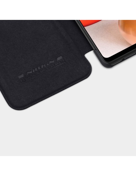 Nillkin Qin odinis dėklas Samsung Galaxy A42 5G juodas