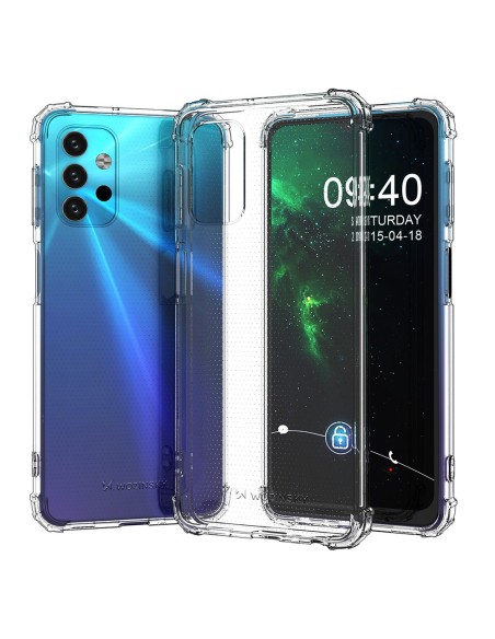 Wozinsky Anti Shock šarvuotas dėklas Samsung Galaxy A32 5G skaidrus Wozinsky Anti Shock šarvuotas dėklas Samsung Galaxy A32 5G skaidrus