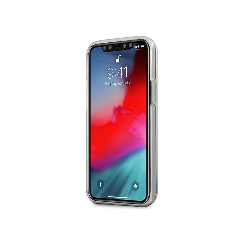 Guess 4G Gradient dėklas iPhone 12 mini - rožinis