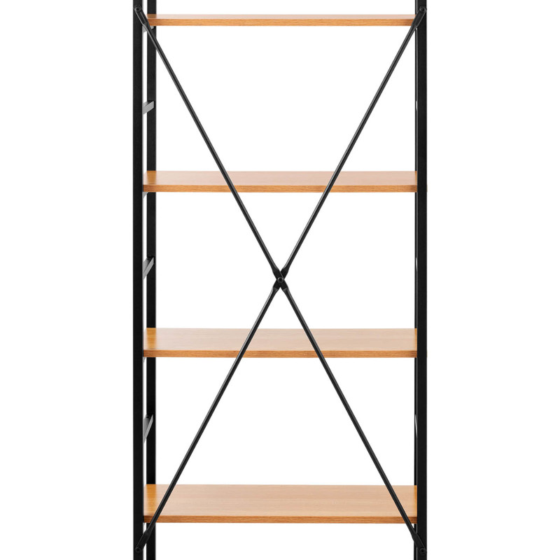 Knygų lentynų apdaila loft industrial max 150 kg 6 LENTYNĖS