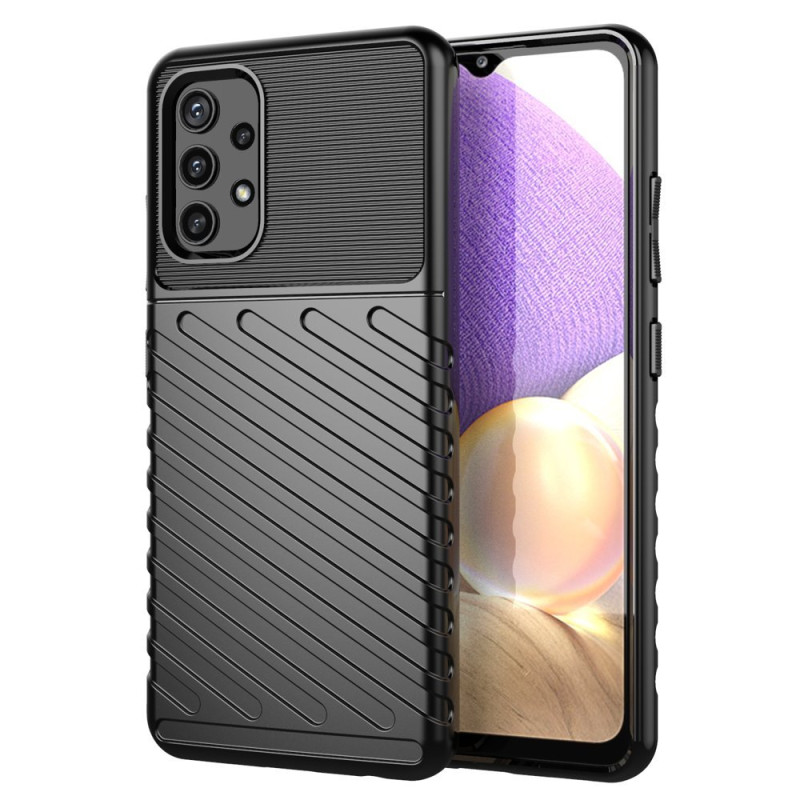 Thunder Case lankstus šarvuotas dėklas Samsung Galaxy A72 4G juodas Thunder Case lankstus šarvuotas dėklas Samsung Galaxy A72 4G juodas