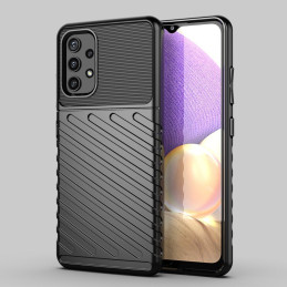 Thunder Case lankstus šarvuotas dėklas Samsung Galaxy A72 4G juodas