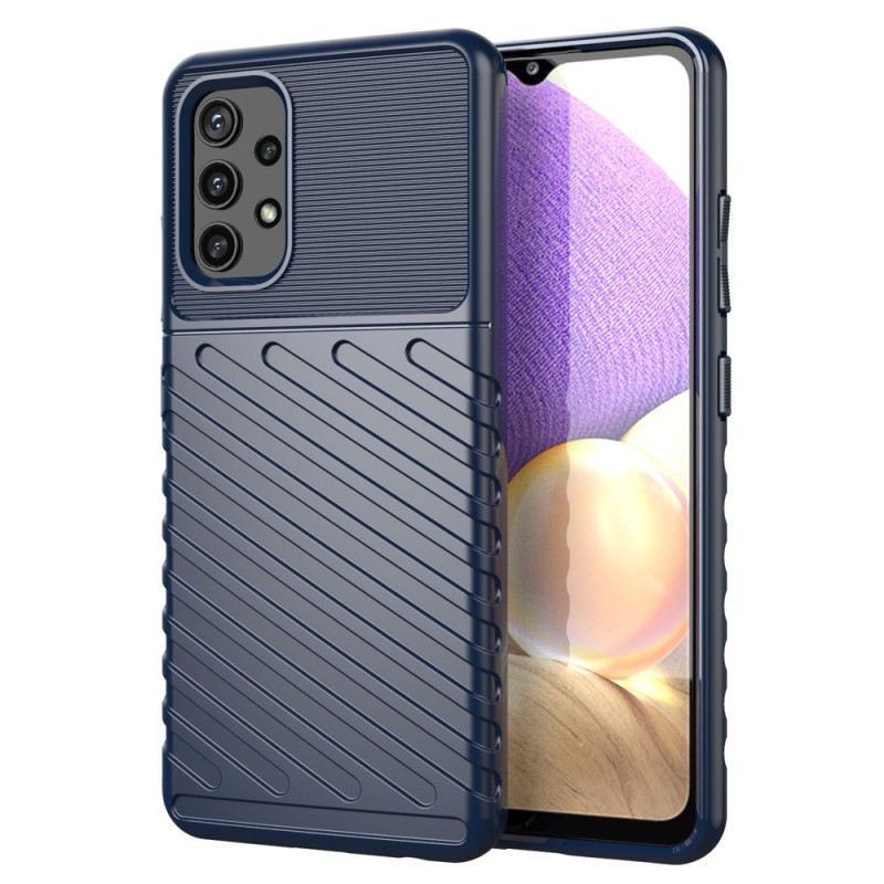 Thunder Case lankstus šarvuotas dėklas, skirtas Samsung Galaxy A72 4G mėlynas Thunder Case lankstus šarvuotas dėklas, skirtas Samsung Galaxy A72 4G mėlynas