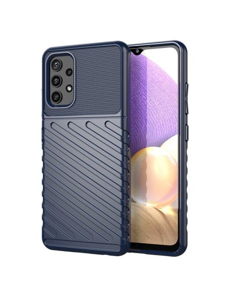 Thunder Case lankstus šarvuotas dėklas, skirtas Samsung Galaxy A72 4G mėlynas