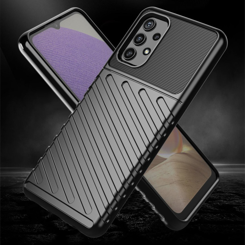 Thunder Case lankstus šarvuotas dėklas, skirtas Samsung Galaxy A72 4G mėlynas