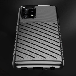 Thunder Case lankstus šarvuotas dėklas, skirtas Samsung Galaxy A72 4G mėlynas