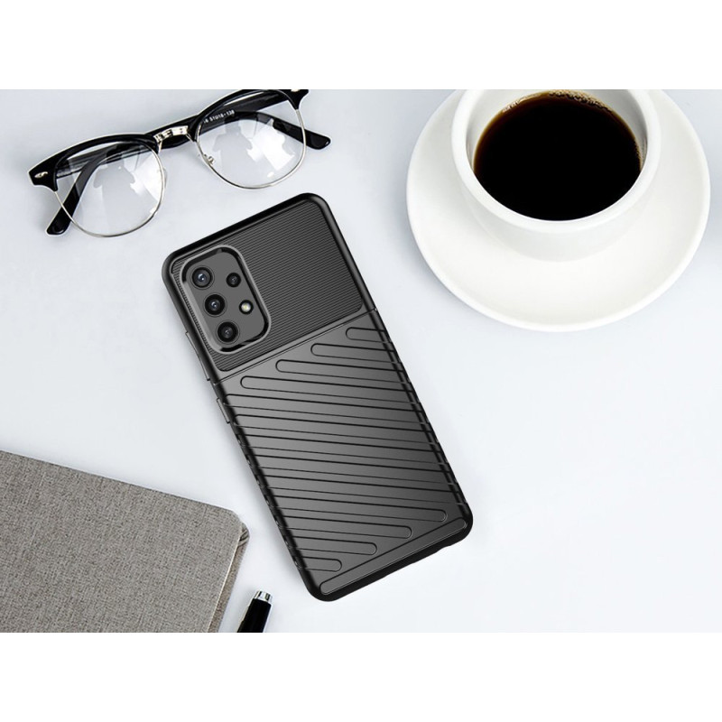Thunder Case lankstus šarvuotas dėklas, skirtas Samsung Galaxy A72 4G mėlynas