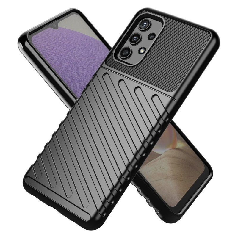 Thunder Case lankstus šarvuotas dėklas, skirtas Samsung Galaxy A72 4G mėlynas