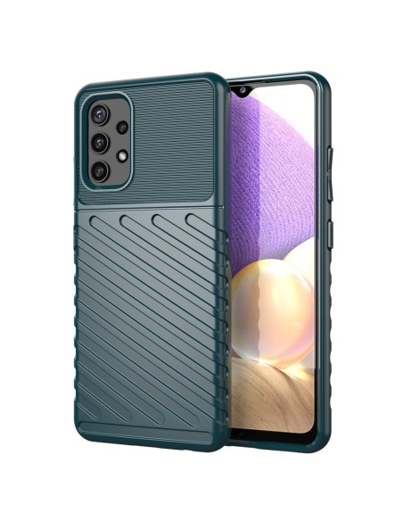Thunder Case lankstus šarvuotas dėklas Samsung Galaxy A72 4G žalias Thunder Case lankstus šarvuotas dėklas Samsung Galaxy A72 4G žalias