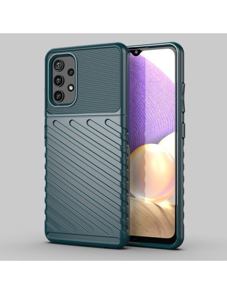 Thunder Case lankstus šarvuotas dėklas Samsung Galaxy A72 4G žalias Thunder Case lankstus šarvuotas dėklas Samsung Galaxy A72 4G žalias