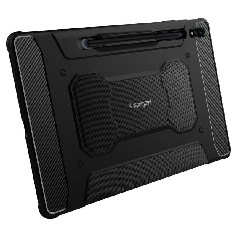 Spigen Rugged Armor Pro dėklas, skirtas Samsung Galaxy Tab S7 / S8 11& 39 & 39 - juodas