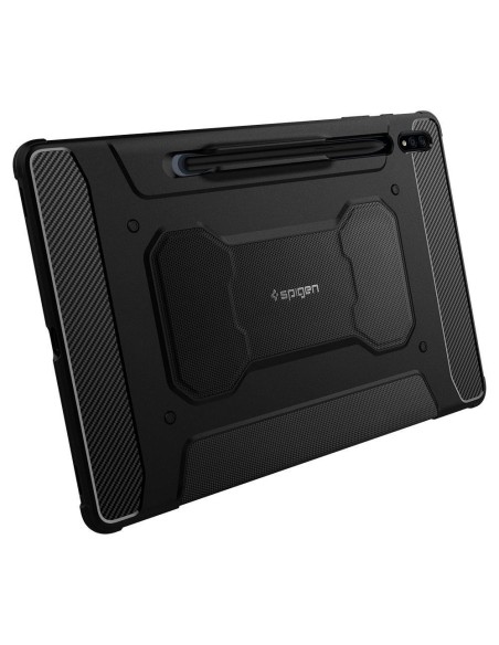 Spigen Rugged Armor Pro dėklas, skirtas Samsung Galaxy Tab S7 / S8 11& 39 & 39 - juodas Spigen Rugged Armor Pro dėklas, skirtas Samsung Galaxy Tab S7 / S8 11& 39 & 39 - juodas