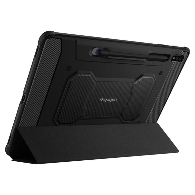Spigen Rugged Armor Pro dėklas, skirtas Samsung Galaxy Tab S7 / S8 11& 39 & 39 - juodas