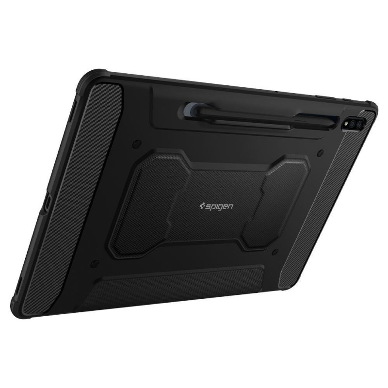 Spigen Rugged Armor Pro dėklas, skirtas Samsung Galaxy Tab S7 / S8 11& 39 & 39 - juodas