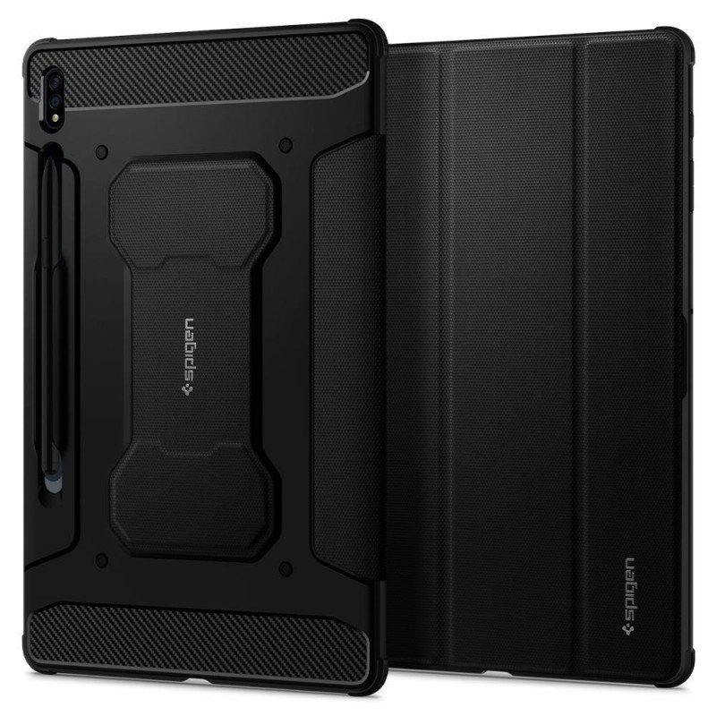 Spigen Rugged Armor Pro dėklas, skirtas Samsung Galaxy Tab S7 / S8 11& 39 & 39 - juodas