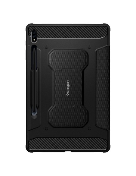 Spigen Rugged Armor Pro dėklas, skirtas Samsung Galaxy Tab S7 / S8 11& 39 & 39 - juodas Spigen Rugged Armor Pro dėklas, skirtas Samsung Galaxy Tab S7 / S8 11& 39 & 39 - juodas