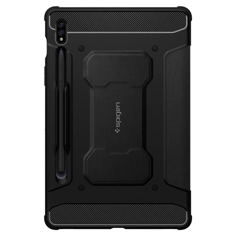 Spigen Rugged Armor Pro dėklas, skirtas Samsung Galaxy Tab S7 / S8 11& 39 & 39 - juodas