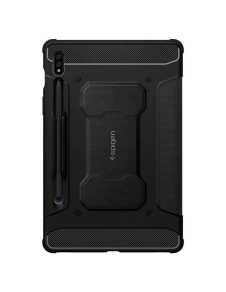 Spigen Rugged Armor Pro dėklas, skirtas Samsung Galaxy Tab S7 / S8 11& 39 & 39 - juodas Spigen Rugged Armor Pro dėklas, skirtas Samsung Galaxy Tab S7 / S8 11& 39 & 39 - juodas