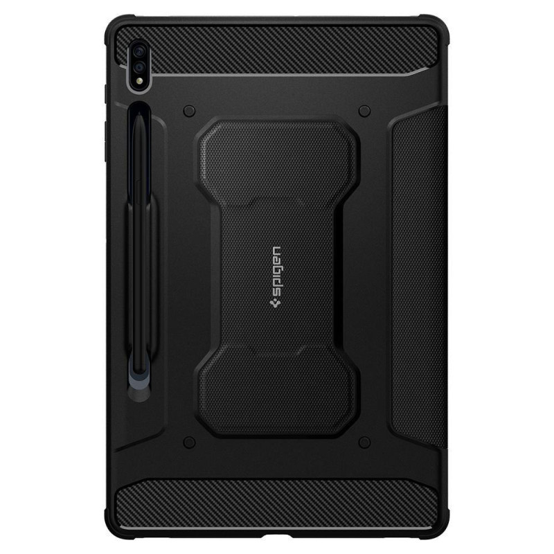 Spigen Rugged Armor Pro dėklas, skirtas Samsung Galaxy Tab S7+ / S8+ 12,4& 39 & 39 - juodas